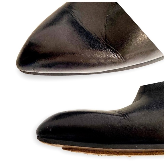 Y2K Costume National knee high leather boots with removable straps, size 38EU - Picture 13 of 16